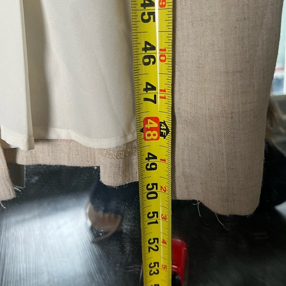 Linen Vintage Button Spring European-Style Midi Dress - Picture 11 of 11